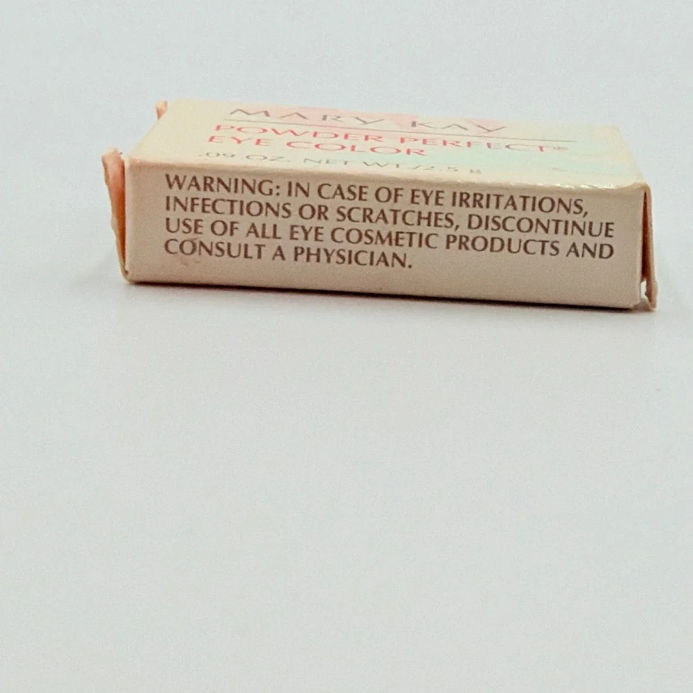Mary‎ Kay Powder Perfect Eye Color Gray Flannel 5951 Eyeshadow Matte Vtg .09oz
